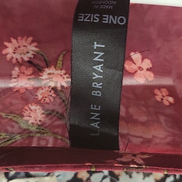 Red Floral Kimono - Picture 2 of 2